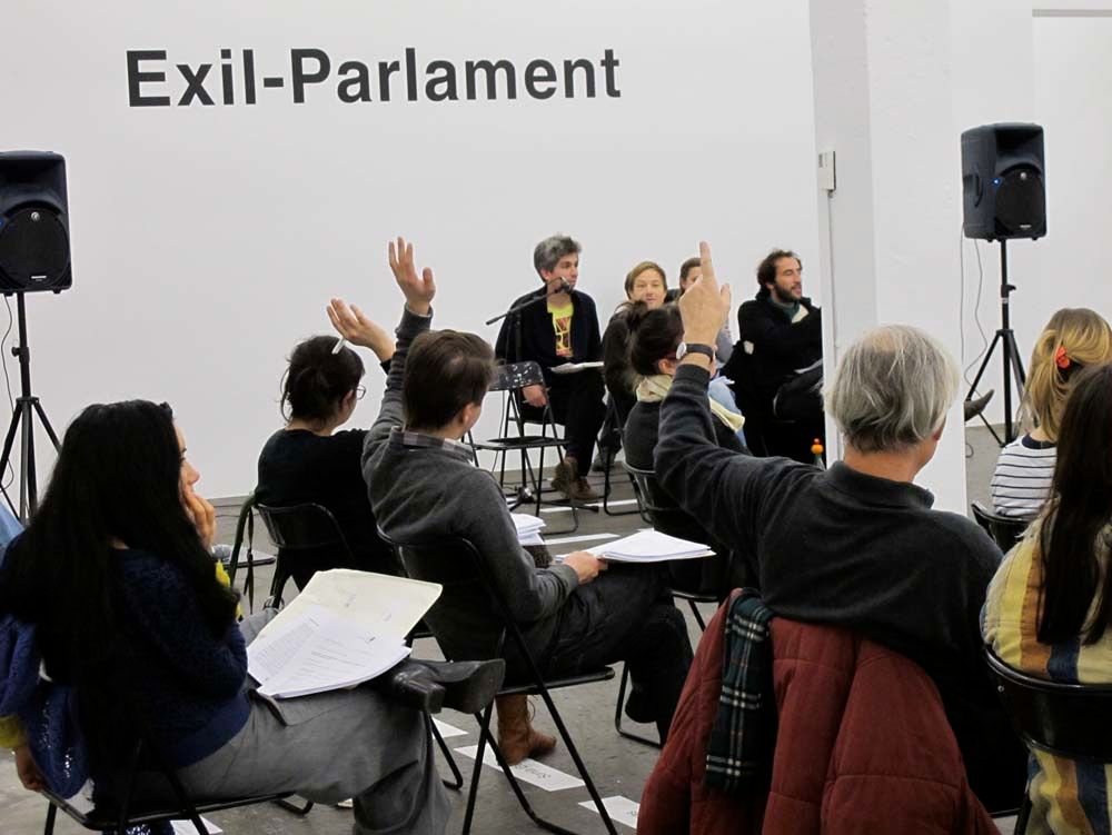 Exilparlament_2_02_San_Keller_2011_KunstHalle_SanktGallen